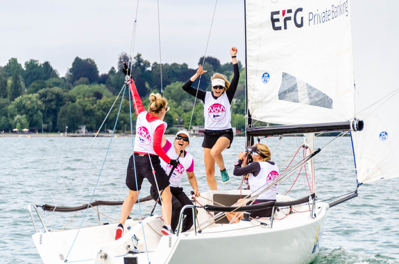 J/70s Swiss Women's Cup on Lake Zurich, Switzerland