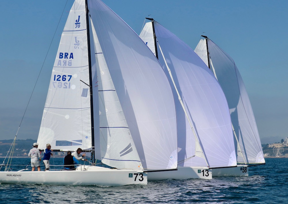 J/70 sailing off England